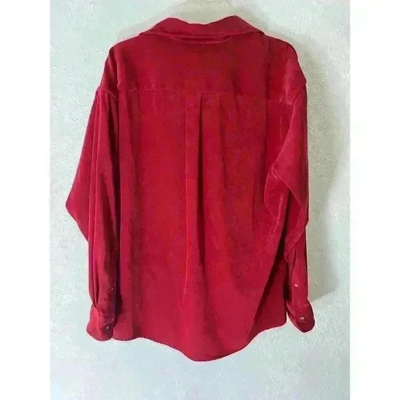 Vintage St Johns Bay Mens 70s 80s Chamois Cloth Flannel Thick Heavy Shirt large - Picture 4 of 9